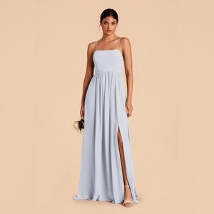 Birdy Grey Chiffon August Convertible Dress in Ice Blue - Size Small